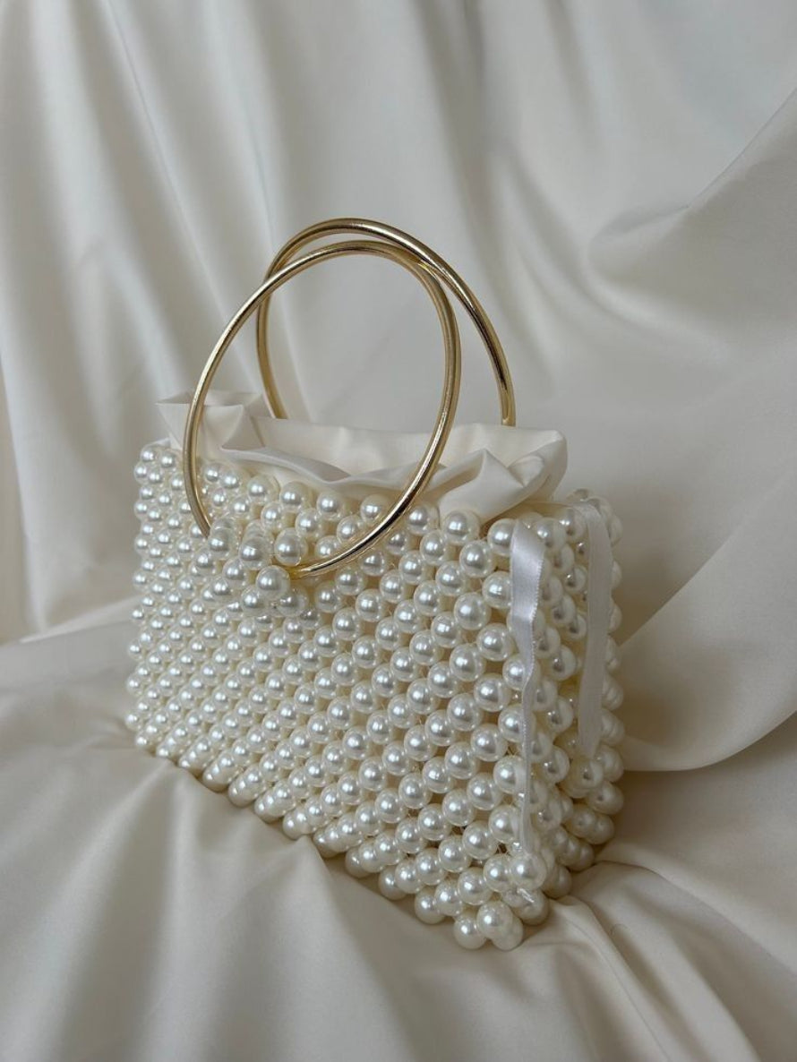 Beaded Statement Bag