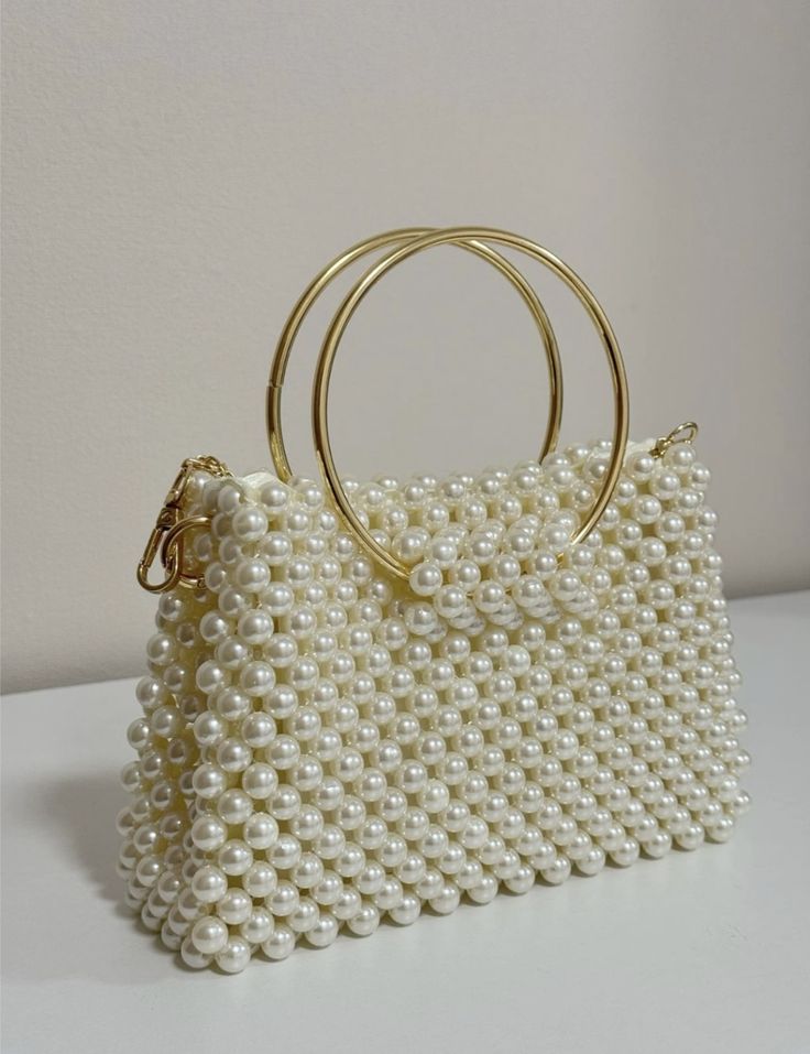 Beaded Statement Bag