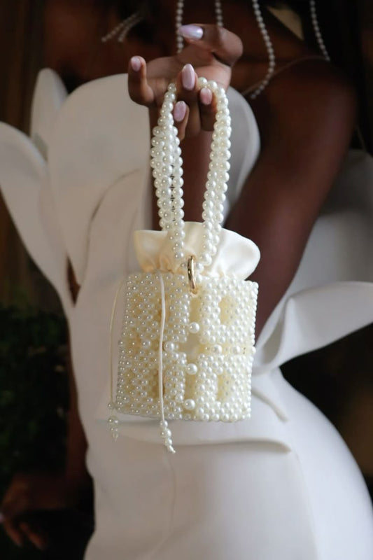 Grace Mini Beaded Clutch