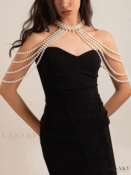 Cascade Beaded Necklace